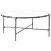 * Jessa Round Metal Coffee Table Home Coffee Tables