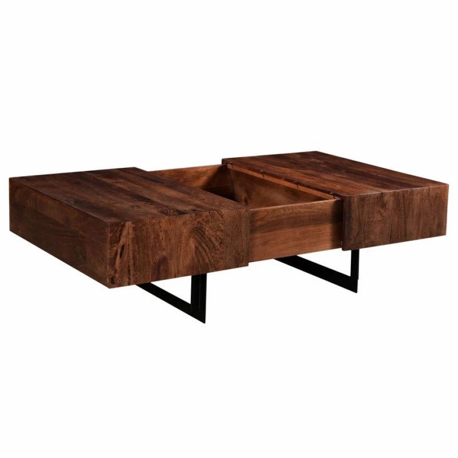 * Glide Coffee Table, Matte Warm Walnut Coffee Tables