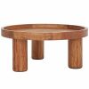 * Safavieh Meek 3 Leg Round Coffee Table Home Coffee Tables