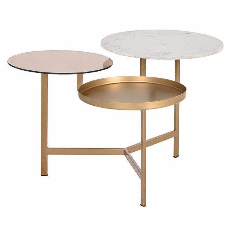 * Diesel Coffee Table, Gold/Rose Coffee Tables