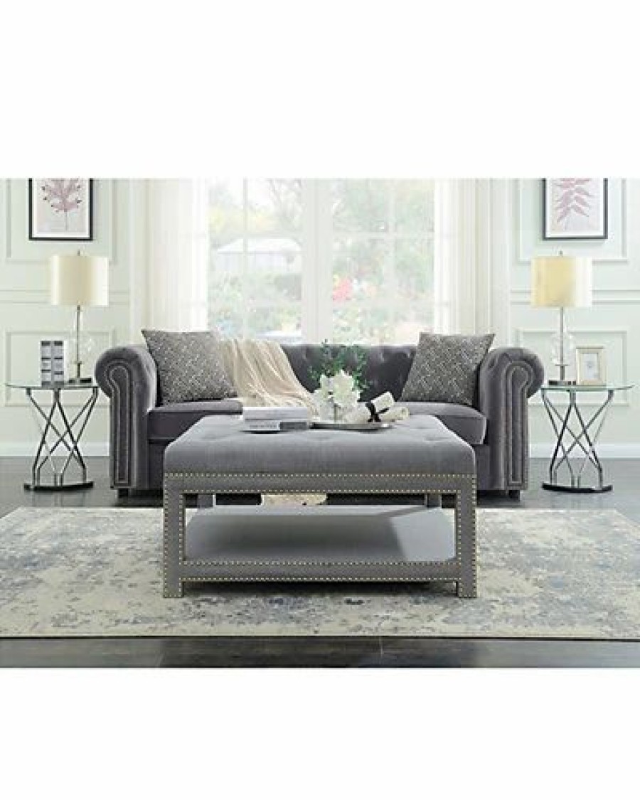 * Bina Ottoman Coffee Table Coffee Tables