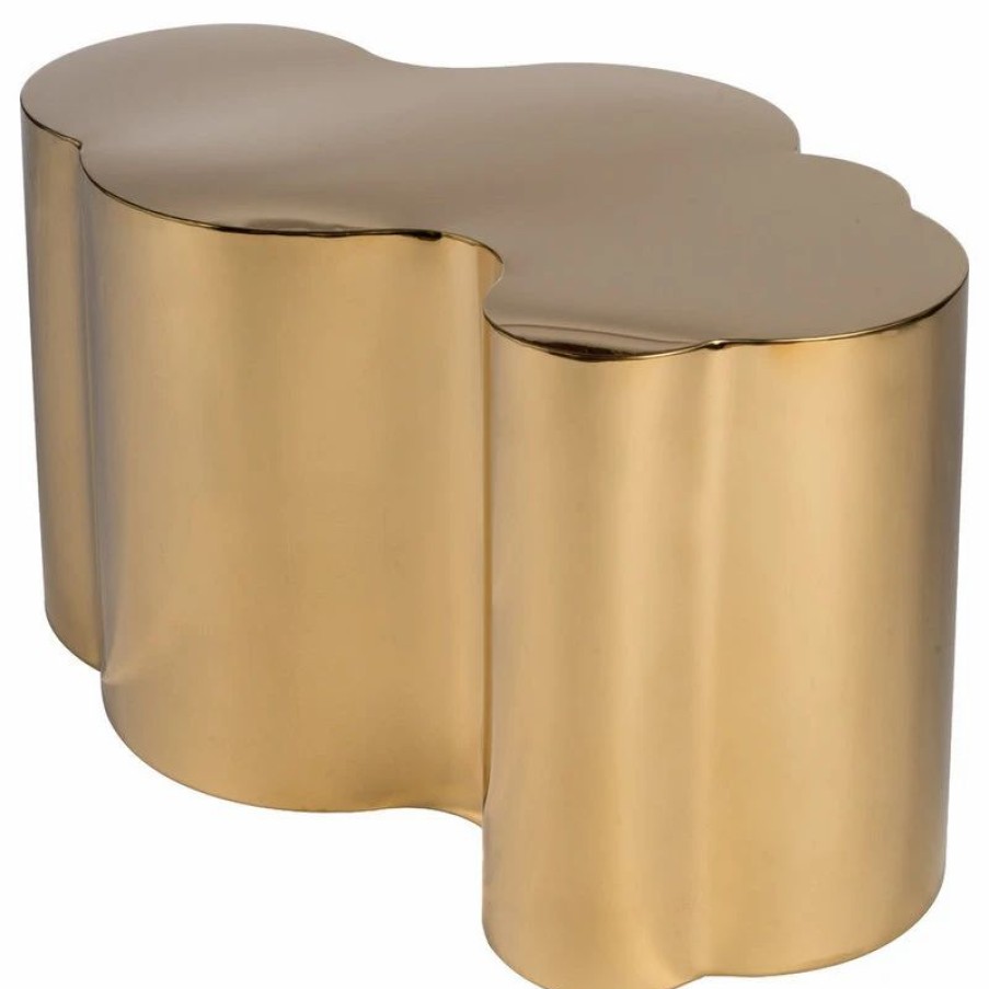 * Kate Coffee Table In Gold Coffee Tables