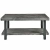 * Alaterre Pomona 42In Metal And Wood Coffee Table Home Coffee Tables