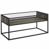 * 40In Modern Glass Coffee Table Home Coffee Tables