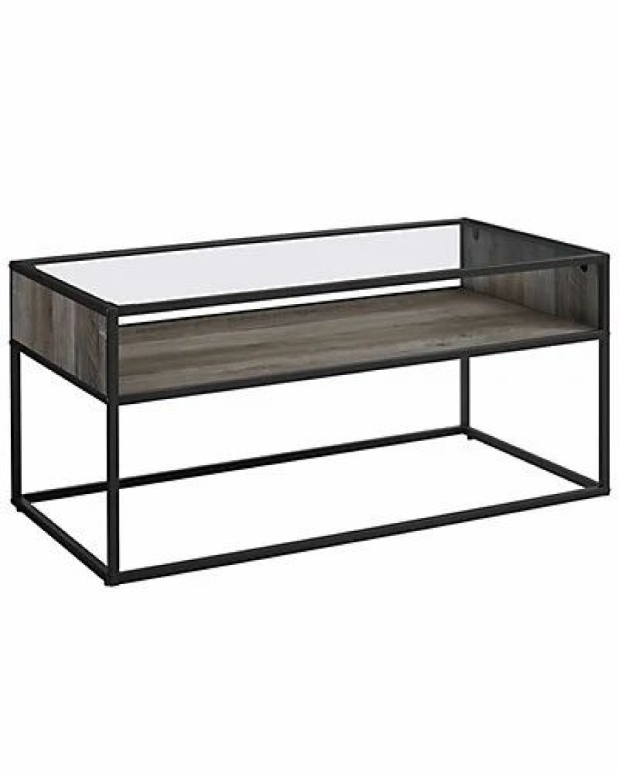 * 40In Modern Glass Coffee Table Home Coffee Tables