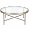 * Xivil Satin Round Coffee Table Home Coffee Tables