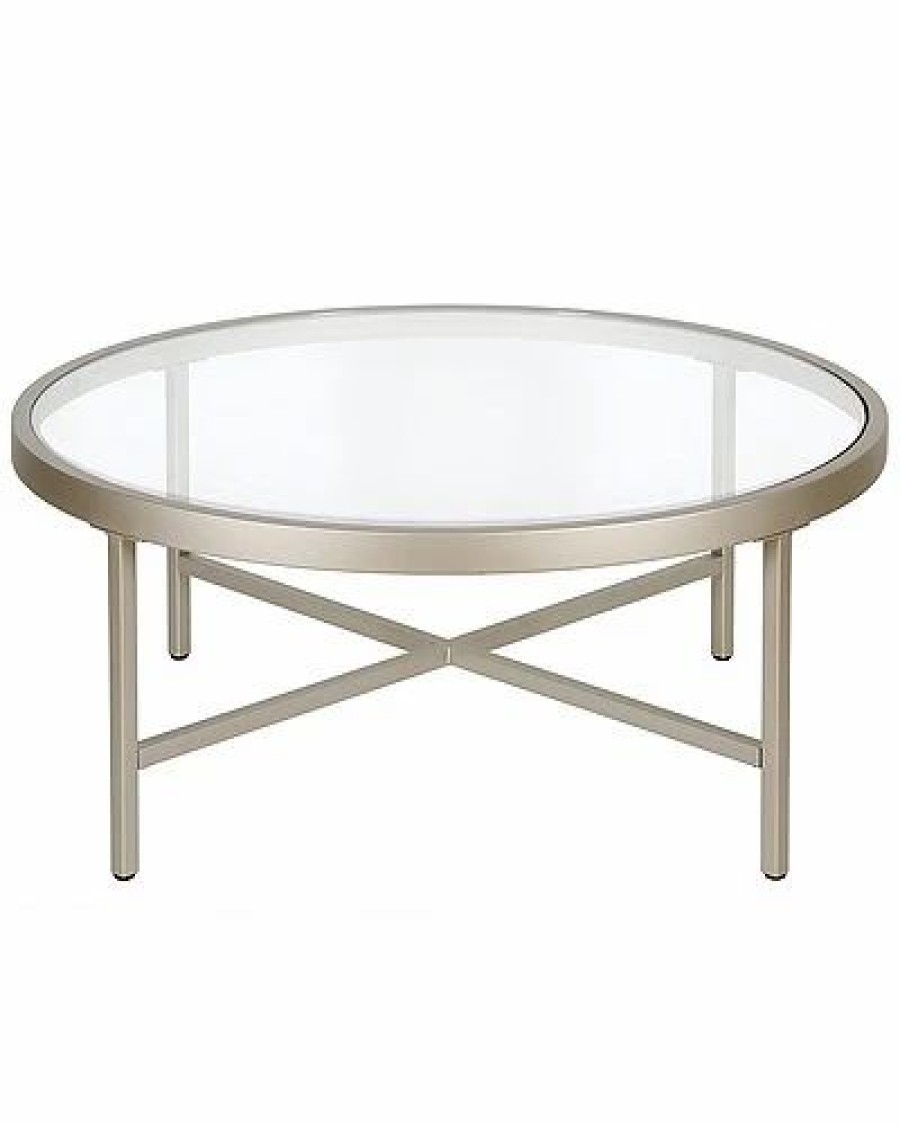 * Xivil Satin Round Coffee Table Home Coffee Tables