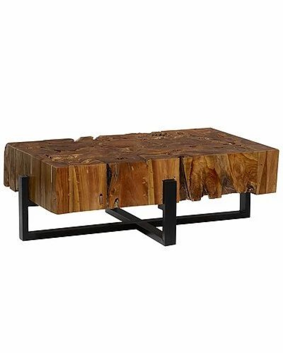 * Teak Wood Rustic Coffee Table Home Coffee Tables