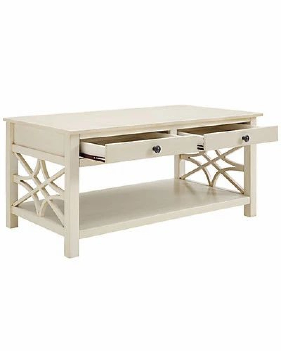 * Whitley Antique White Coffee Table Home Coffee Tables