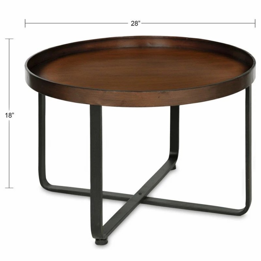 * Zabel Metal Coffee Table, Bronze Coffee Tables